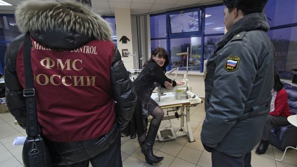 Рейд миграционного патруля в Москве Рейд миграционного патруля в Москве