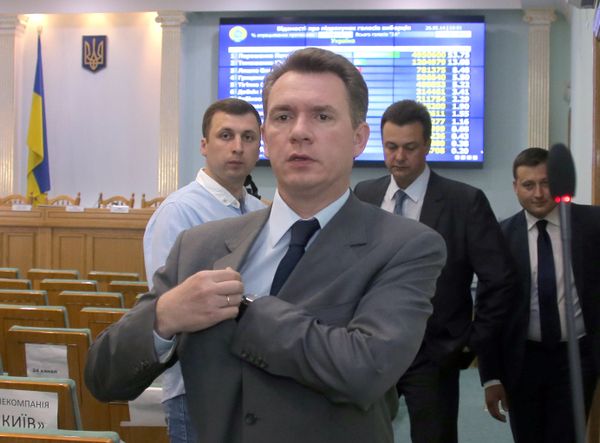 Промежуточная пресс-конференция председателя ЦИК Украины Михаила Охендовского