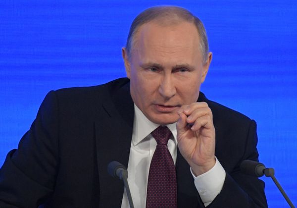 Двенадцатая ежегодная большая пресс-конференция президента РФ Владимира Путина