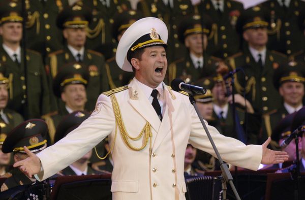Ансамбль песни и пляски им.А.В.Александрова отмечает свой 80-летний юбилей