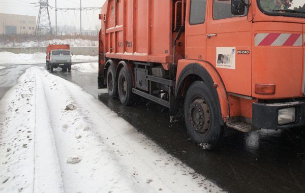 Мусоросборочная машина