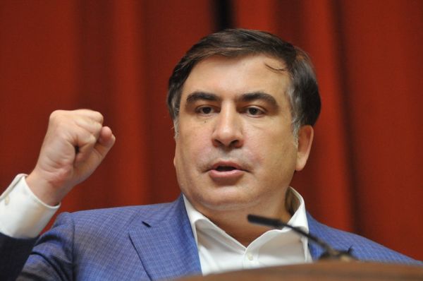 Выступление М. Саакашвили во Львове