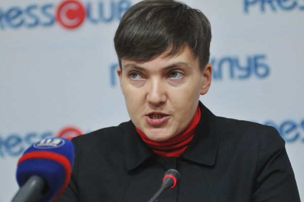 Пресс-конференция Надежды Савченко во Львове