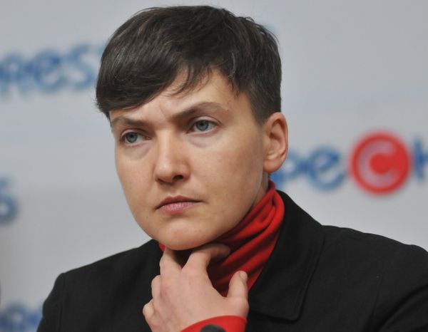 Пресс-конференция Надежды Савченко во Львове