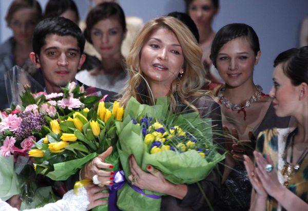 Показ GULI, авторского бренда Гульнары Каримовой, на Неделе моды Merсedes-Benz Fashion Week