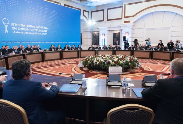 Встреча по Сирии в Астане Встреча по Сирии в Астане