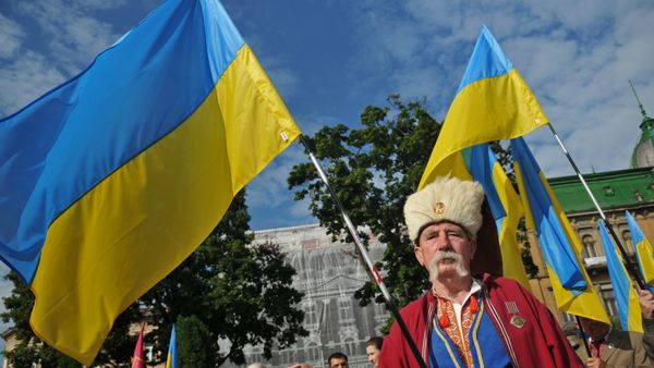Военный парад по случаю 25-летней годовщины со Дня Независимости Украины