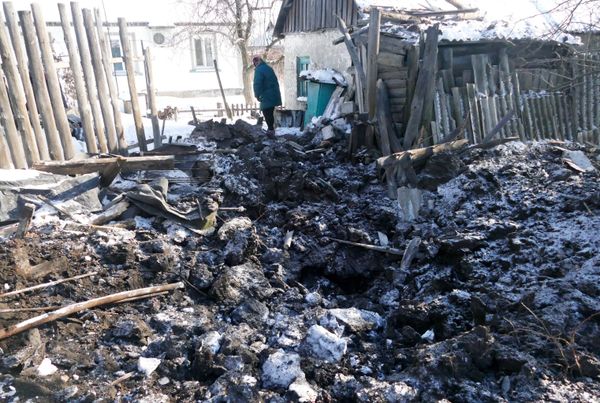 Последствия обстрелов в Донецкой области Последствия обстрелов в Донецкой области