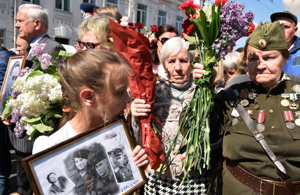Акция Бессмертный полк в зарубежных странах