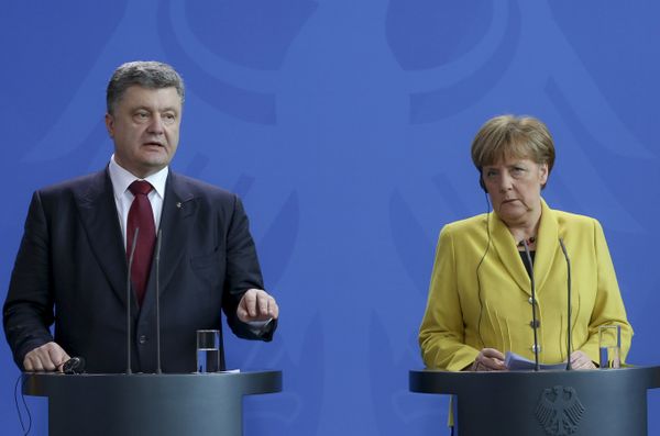 Рабочий визит П.Порошенко в Германию Рабочий визит П.Порошенко в Германию