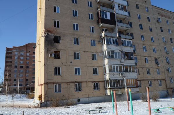Ситуация после обстрелов в Донецкой области