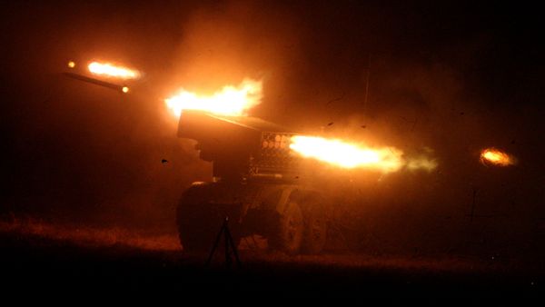 Учения артиллерийских подразделений на Сергеевском полигоне в Приморском крае