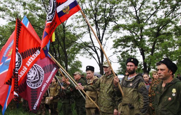 Похороны командира батальона Призрак Алексея Мозгового и его сослуживцев