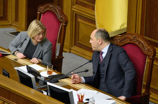 Заседание Верховной рады Украины