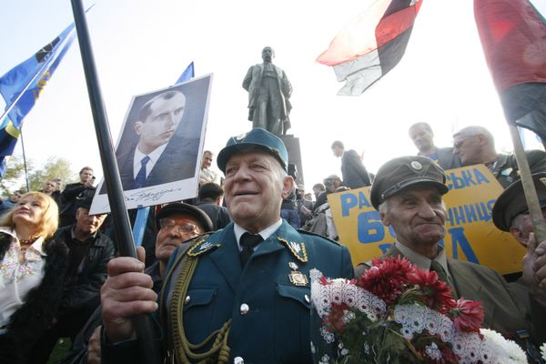 Митинг в честь 66-летия создания УПА Митинг в честь 66-летия создания УПА