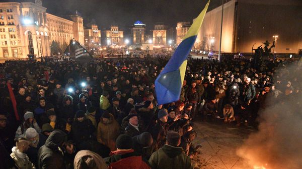 Годовщина начала событий на киевском Майдане