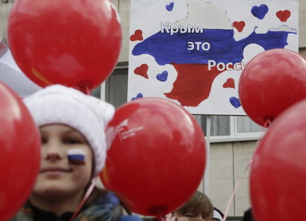 Празднование Дня воссоединения Крыма с Россией Празднование Дня воссоединения Крыма с Россией