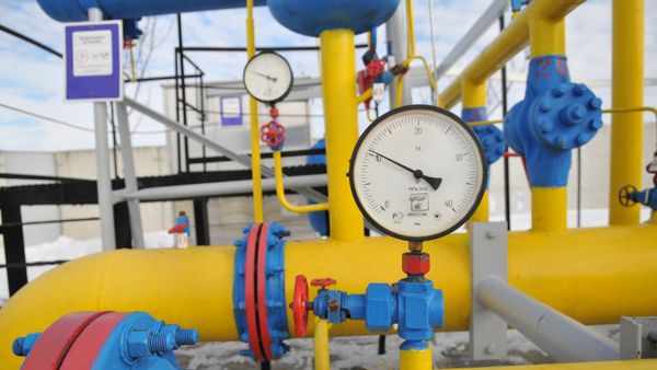 Газораспределительная станция Нежухив на Украине