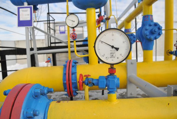 Газораспределительная станция Нежухив на Украине