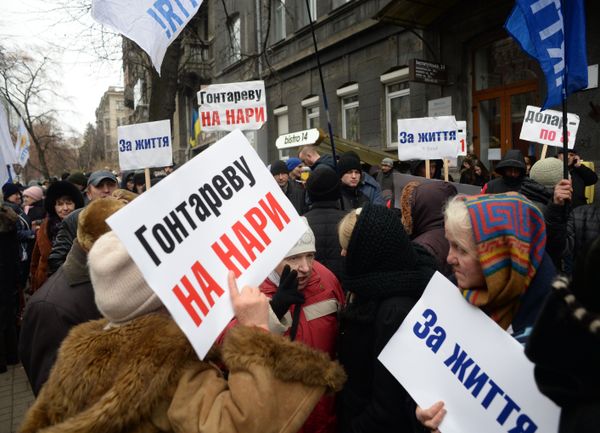 Акции протеста в Киеве