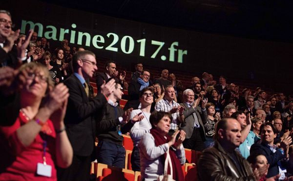 Предвыборная кампания кандидата на пост президента Франции Марин Ле Пен