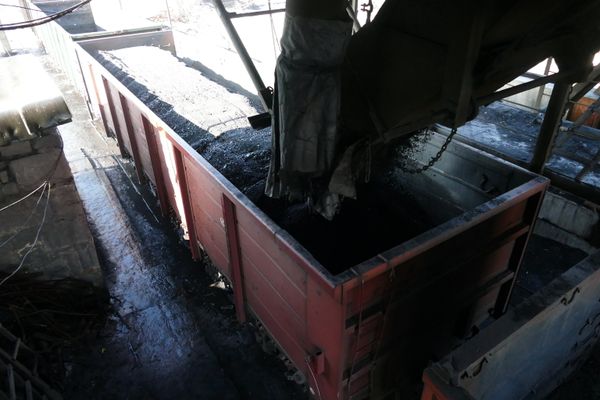 Шахта Макеевуголь в Донецкой области Шахта Макеевуголь в Донецкой области