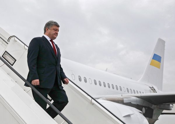 Рабочий визит президента Украины П. Порошенко в Германию