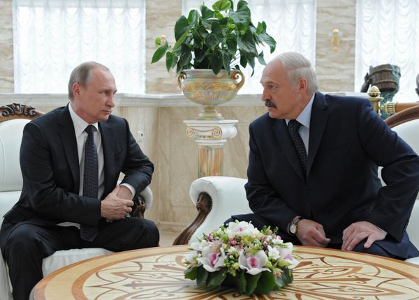 Визит президента РФ В. Путина в Белоруссию Визит президента РФ В. Путина в Белоруссию