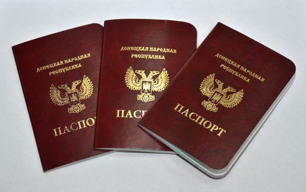 Паспорта граждан ДНР и ЛНР