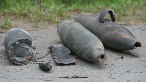 Последствия взрывов на военных складах в Удмуртии