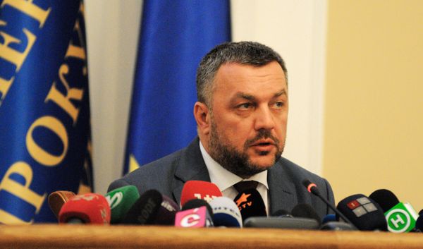 П/к и. о. генерального прокурора Украины Олега Махницкого