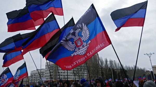 Митинг-обращенние жителей Донецка к мировым лидерам