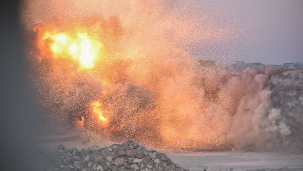 Разминирование восточных районов сирийского города Алеппо