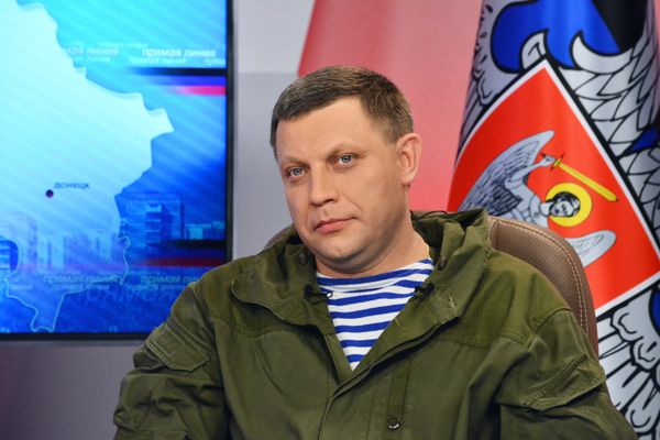 Прямая линия А. Захарченко с жителями подконтрольной Украине части Донбасса