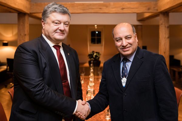 Рабочий визит президента Украины Петра Порошенко в Швейцарию