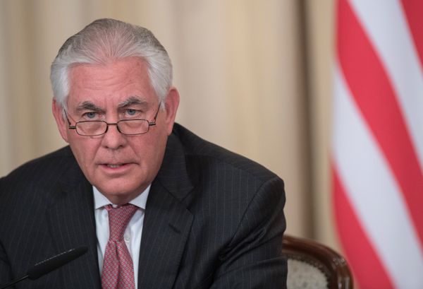 П/к министра иностранных дел РФ С. Лаврова и госсекретаря США Р. Тиллерсона
