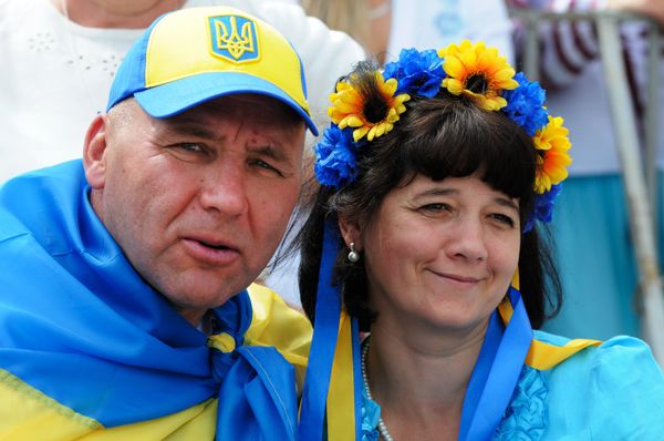 Парад вышиванок-2014 в Киеве Парад вышиванок-2014 в Киеве