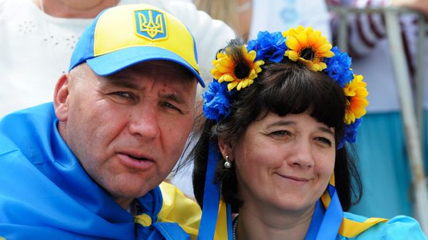 Парад вышиванок-2014 в Киеве