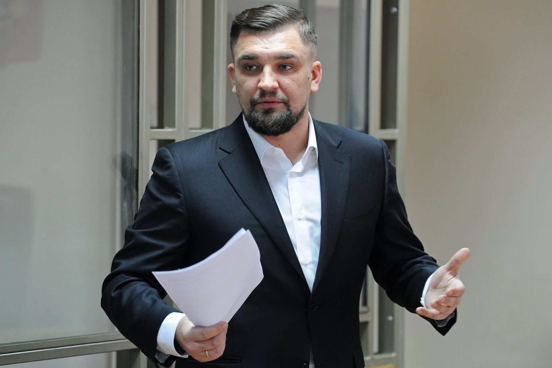 Заседание суда по иску К. Толмацкого (Децл) к В. Вакуленко (Баста) в Ростове-на-Дону - РИА Новости, 1920, 05.05.2021