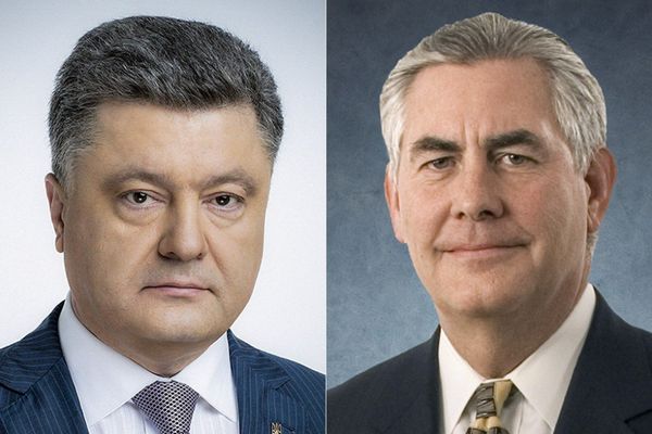 Порошенко Тиллерсон