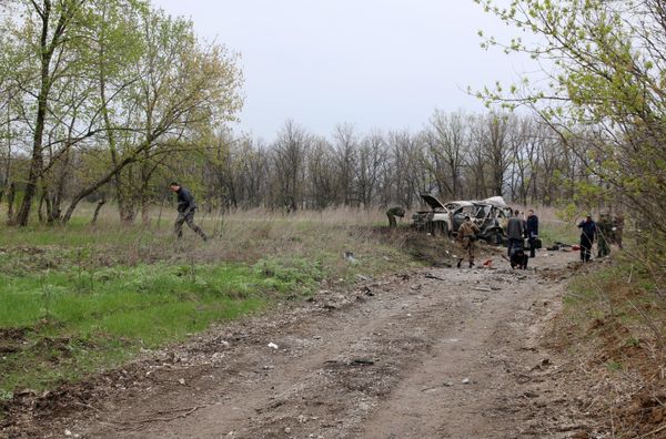 Сотрудник ОБСЕ погиб при подрыве автомобиля в Луганской области