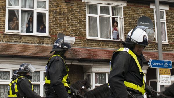 Марш против исламизации в Лондоне