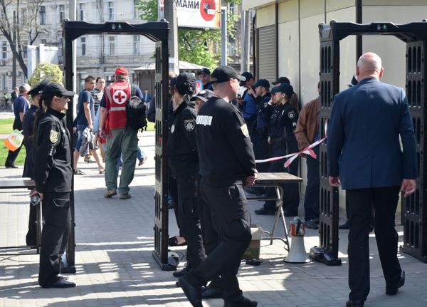 Траурные мероприятия в Одессе в память о погибших 2 мая 2014