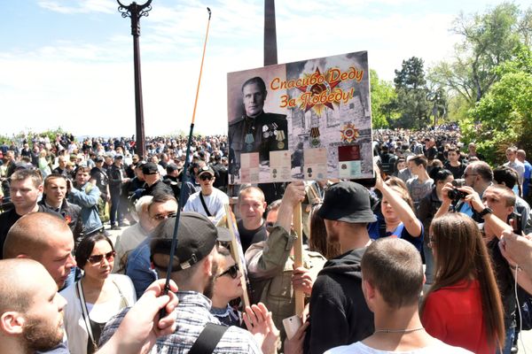 Акция Бессмертный полк за рубежом
