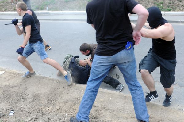 Ситуация у российского консульства в Одессе