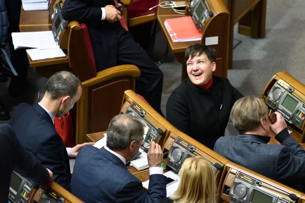Заседание Верховной рады Украины