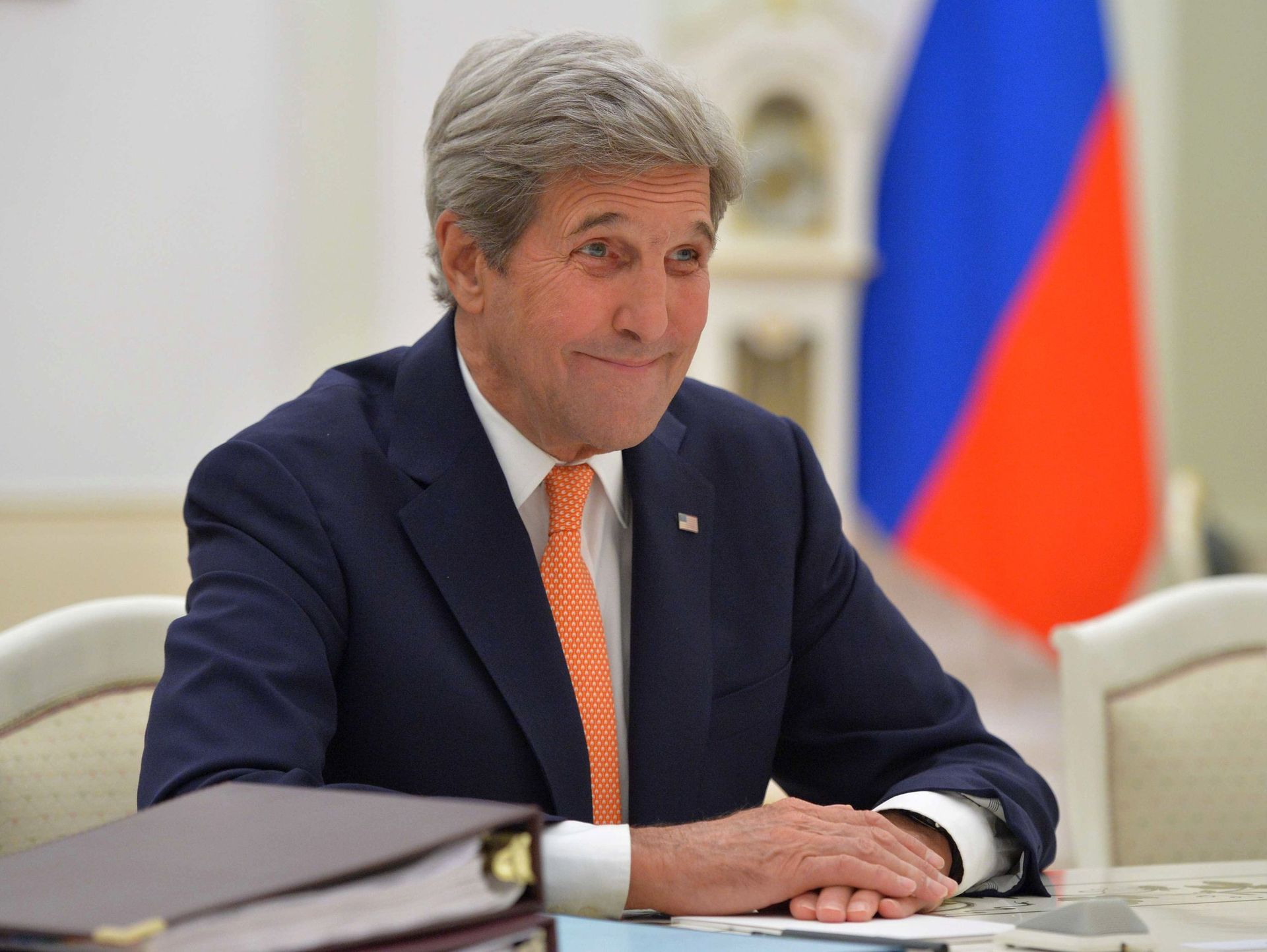 Рабочая встреча президента РФ В. Путина с государственным секретарем США Дж. Керри - РИА Новости, 1920, 25.05.2017