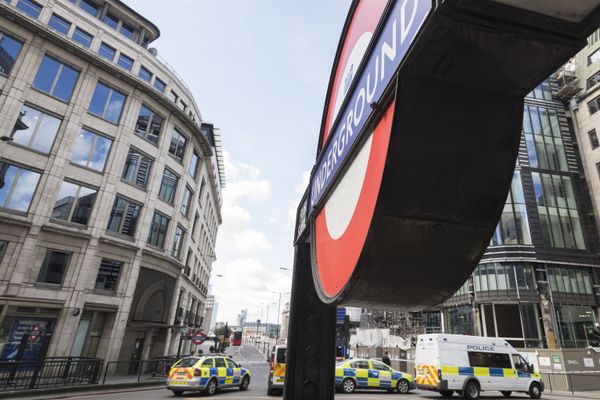 Ситуация на месте теракта в Лондоне