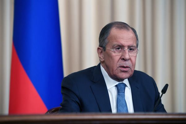 Встреча глав МИД РФ и Республики Замбии С.Лаврова и Г.Калаба