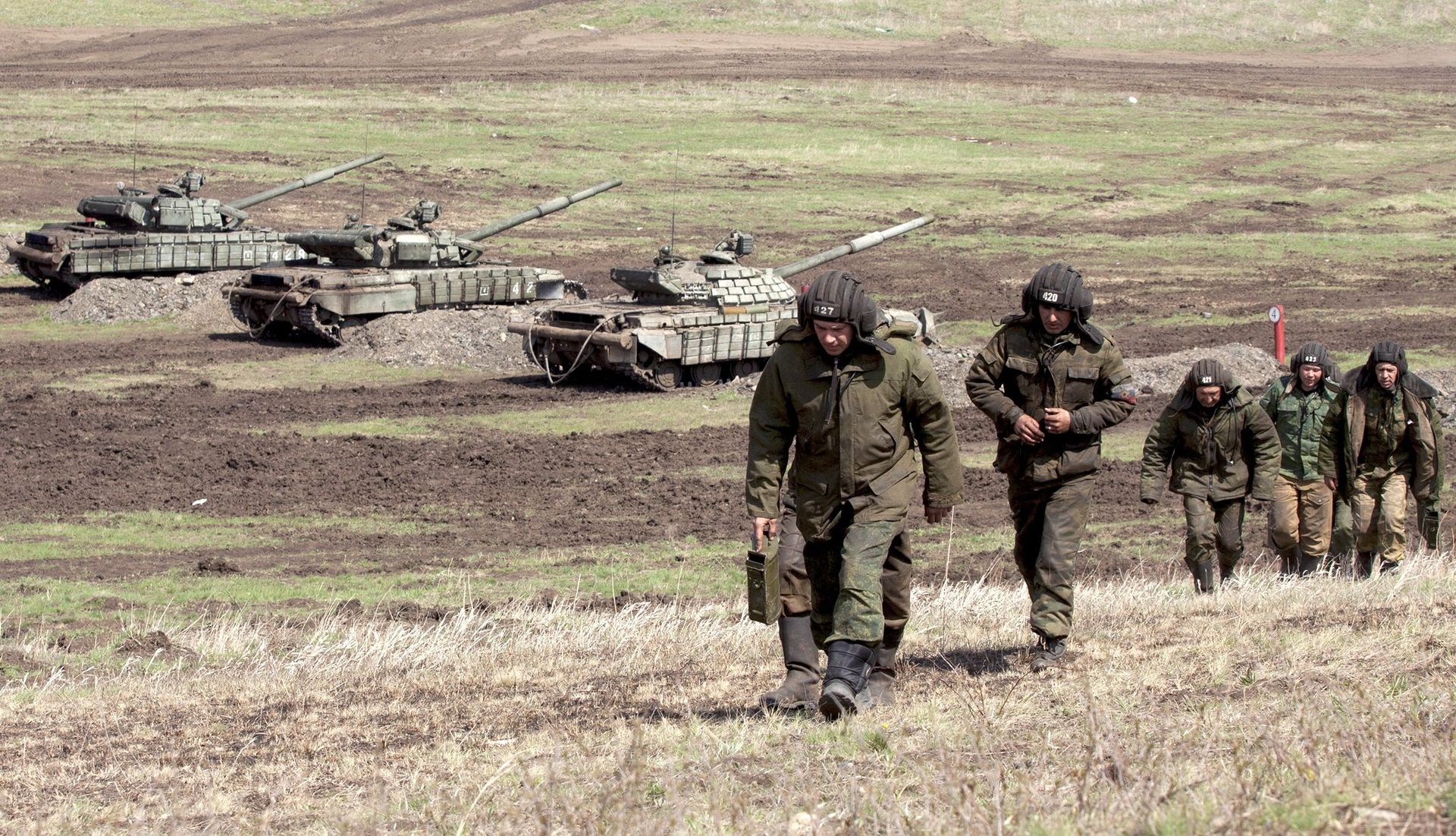 Военные учения Народной милиции ЛНР - РИА Новости, 1920, 10.05.2022